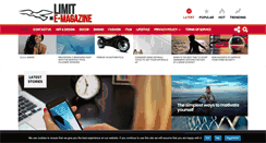 Desktop Screenshot of limitemagazine.com